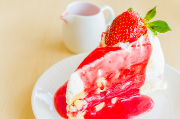 Cake strawberry