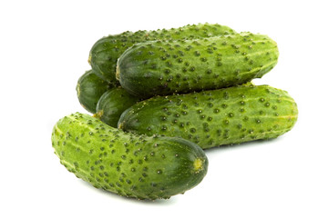 cucumber on white