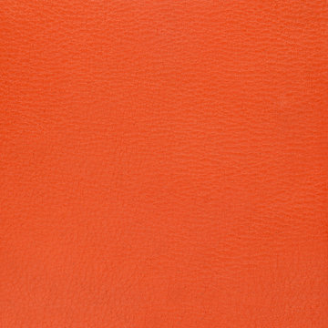 Orange leather