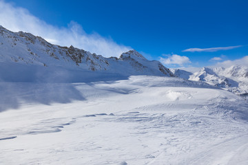 Obraz premium Mountain ski resort Hochgurgl Austria