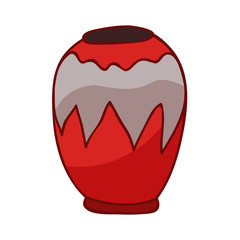 vase isolated illustration