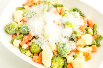 Frozen vegetables
