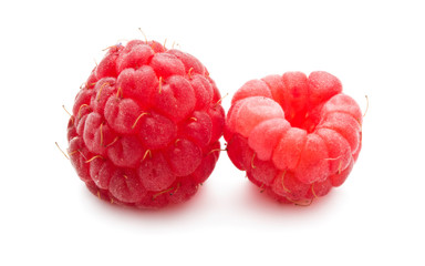 Fresh raspberries