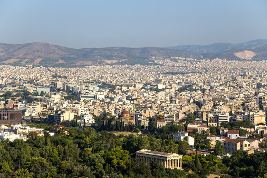 The Temple of Hephaestus and Athena Ergane 