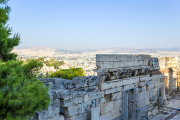 Athens. Entrance to Acropolis