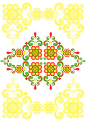 Abstract floral background