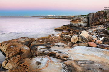 Fototapeta na wymiar Dawn na Botany Bay, Australia