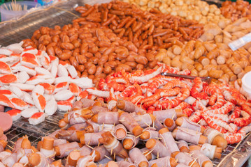 sausage wrapped in bacon