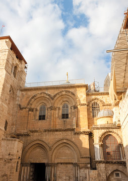 Jerusalem, courtyard church of the Holy Sepulchre