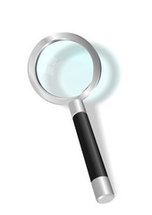 Лупа. увеличительное стекло.