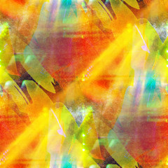 abstract texture color seamless yellow, red background watercolo