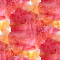 art avant-garde red, yellow background hand paint seamless wallp