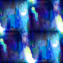 art blue avant-garde hand paint background seamless wallpaper wa