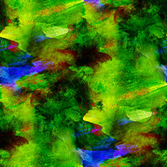 art green seamless texture background, watercolor