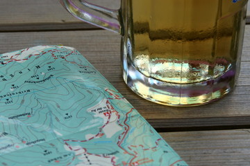 Pause beim Wandern