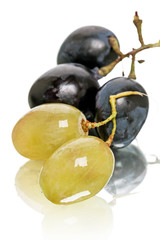 Light and dark grapes