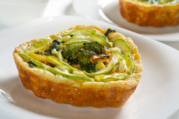 Vegetable quiche