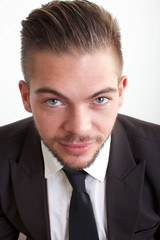 portrait of a young businessman