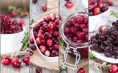 Cranberries Collage