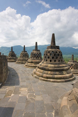 Borobodur temple on Jawa