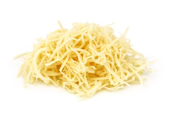 Rolgordijnen Fromage rapé - Grated cheese © Brad Pict