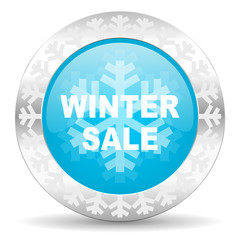 winter sale icon