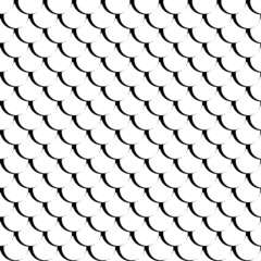 Seamless fish scales texture. © troyka