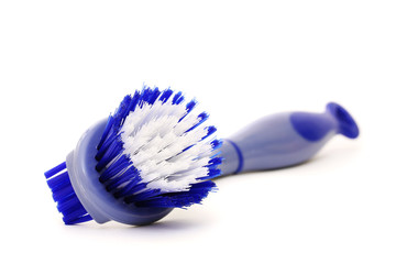 Plastic brush for dishwashing
