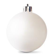 White Christmas Ball