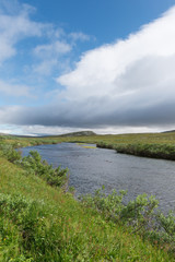River, Varanger Peninsula, Norway