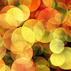 golden bokeh background