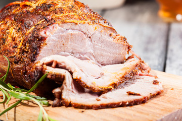 Roasted shoulder