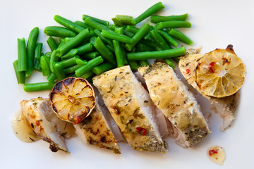 Baked chicken breast
