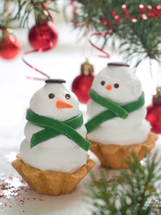 Christmas cupcakes