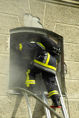 Feuerwehrübung