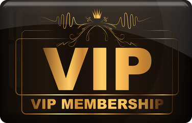 VIP design. Vector illustration.