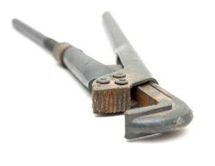 wrench on white background