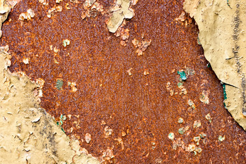 Rusty metal background
