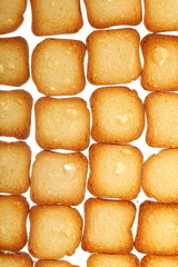 rusks bread toast biscuits, diet food background