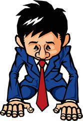 サラリーマン土下座