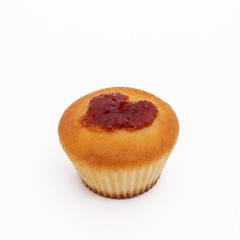 Muffin with apricot