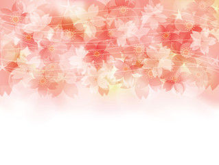 桜_ふわふわ_ライン