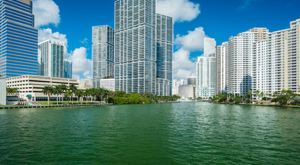 Naklejka premium Downtown Miami