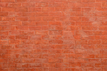 red brick wall