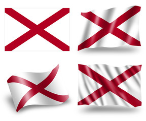 Flag of Alabama State