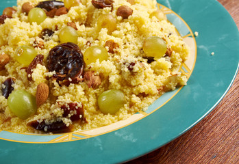 Mesfouf - Citrus Couscous Salad