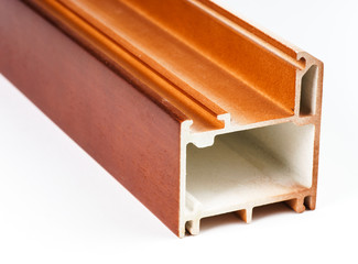 Fiberglass window profile sample