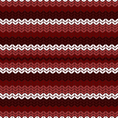 Seamless vector pattern with red stripes