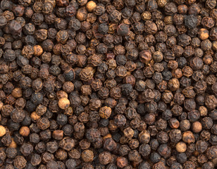 background of black pepper