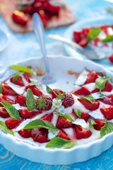 Strawberry tart